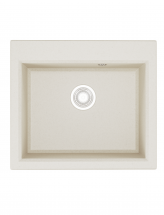 Мойка для кухни из литого мрамора Aquaton Линеа 58 жемчуг 1A733032LW240 — 