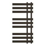 Электрический полотенцесушитель STOUT NEOSOUL quadro 100х50 , черный матовый &mdash; 