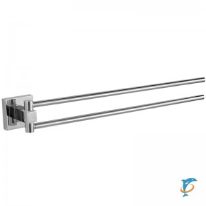 Полотенцедержатель AZARIO RINA двойной AZ-87002A  (AZ-87002A)