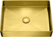 Раковина AltroBagno Accordo 001009 OrSp из нержавеющей стали — 