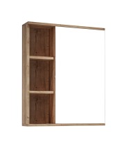 Шкаф-зеркало Grossman &quot;ФОРТА-60 см&quot; универсальное дуб галифакс — 