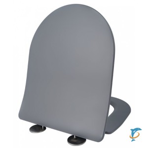 Крышка-сиденье для унитаза ESBANO AMAPOLA серый матовый  (ZAESUPAMAGM0755)