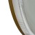 Зеркало с подсветкой в ванную Azario Грей 600х600х50 АZ-LED010225, золотой матовый