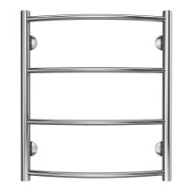 Полотенцесушитель водяной AZARIO VERONA 500/600 4 секции, нижнее/диагональное подключение, 1/2&quot;, хром (AZ04156) — 