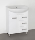 Тумба с раковиной Style Line Ирис 65 — Тумба с раковиной Style Line Ирис 65 ЛС-00000016 + 1.WH11.0.174