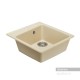 Мойка для кухни из литого мрамора Aquaton Парма квадратная шампань 1A713032PM290  (1A713032PM290)