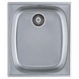 Мойка кухонная Alveus Basic 10 NAT 380х440х145 нержавеющая сталь, с сифоном &mdash; 