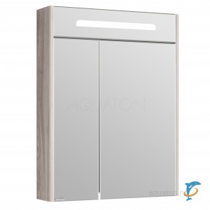 Зеркальный шкаф Aquaton Сильва 60 дуб фьорд  (1A216202SIW60)