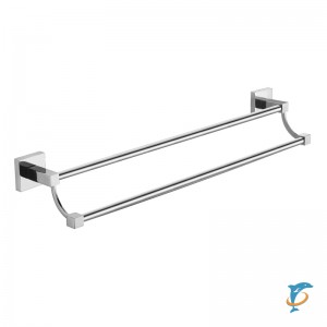 Полотенцедержатель AZARIO RINA двойной AZ-87002  (AZ-87002)