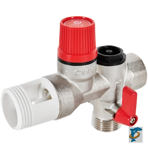 Группа безопасности для бойлера ROMMER 7 бар 1/2 RVS-0007-007015  (RVS-0007-007015)