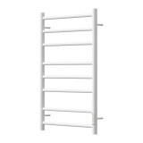 Полотенцесушитель электрический Point Аврора PN10858W П8 500x800 диммер справа, белый &mdash; 