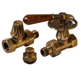 Комплект прямых вентилей RETROstyle v 675L 1/2 + v 674 1/2 + VZD &mdash; 