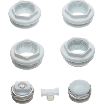 Универсальный монтажный комплект для подключения радиатора 3/4&quot; RAL 9016 — 