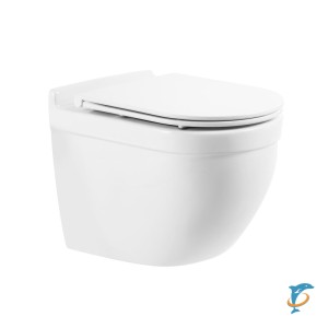 SENSO-R Унитаз подвесной безободковый с креплением BB017CHR  (BB017CHR)