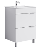 Тумба с раковиной Aqwella Brig 60 напольная, 2 ящика — 