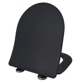 Крышка-сиденье для унитаза ESBANO AMAPOLA черный матовый — 