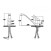 Смеситель для кухни литой Хром Kaiser Douglas 12011