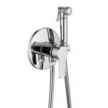 Смеситель скрытого монтажа под биде с гиг. душем Хром Kaiser Sena 74188 — 