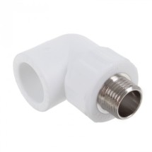 Угольник Millennium 20-3/4 нар.рез. — Угольник комбинированный с наружной резьбой предназначен для соединения под углом 90° друг к другу полипропиленового трубопровода и компонента инженерной системы с резьбовым подключением при организации систем внутреннего холодного и горячего водоснабжения и разводки систем центрального отопления