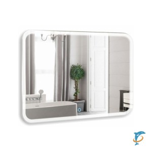 Зеркало AZARIO Стив-6 915х685 c подсветкой и диммером, модуль МФМ, подогрев, сенсорный выключатель (ФР-00001063) (ФР-00001063)