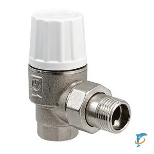 Кран термостатический угловой VALTEC VT.033.N 3/4  (VT.033.N.05)