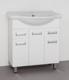 Тумба с раковиной Style Line Ирис 75 — Тумба с раковиной Style Line Ирис 75 ЛС-00000017 + 1.WH11.0.259