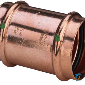 Муфта под пресс надвижная Viega, медь, модель 2415.3 (461287)