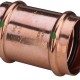 Муфта под пресс надвижная Viega, медь, модель 2415.3  (461287)