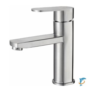 Смеситель для раковины HAIBA HB10806, нержавеющая сталь  (HB10806)