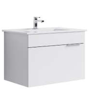 Тумба с раковиной Aqwella Brig 75 подвесная, 1 ящик — 