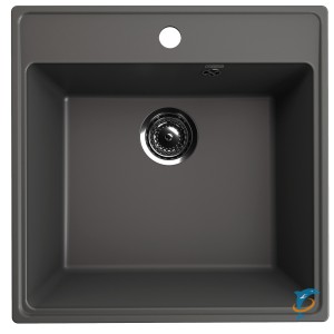 Мойка ULGRAN Quartz Forte 505 Асфальт  (Forte 505-09)