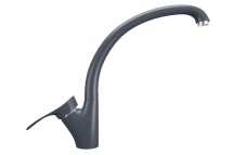 Смеситель для кухонной мойки Ulgran U-001 антрацит — 