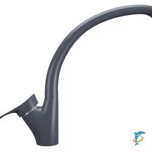 Смеситель для кухонной мойки Ulgran U-001 антрацит  (U-001-343)