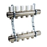 Распределительный коллектор LUXOR CD 468/4 &mdash;  Коллекторы регулируемые (2 шт.) с трубной резьбой к соединениям типа ТР 98, ТР 99 (без доп. комплектации) 