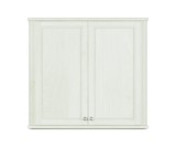 Подвесной шкаф ValenHouse Лиора 90 слоновая кость, фурнитура хром — 