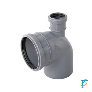 Отвод канализационный Ф110 х 50 х 90* верхний  (18068
)