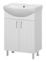 Тумба для комплекта Misty Изео 60 напольная, белая — 