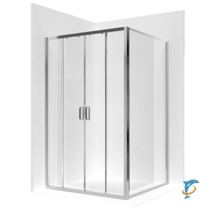 Душевое ограждение Ambassador Forsa 17021109AX-100AX (1400х1000x2000)  (17021109AX-100AX)
