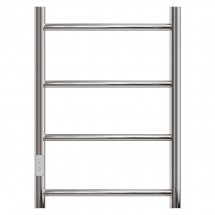 Полотенцесушитель электрический Point PN04756 П4 500x600 диммер слева, хром — 