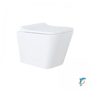 Унитаз подвесной Azario Teramo безободковый AZ-0052  (AZ-0052)