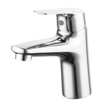 Смеситель для раковины Azario без донного клапана, керамический картридж, хром (AZ-HU245898) — 