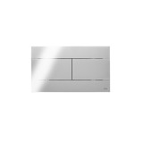 Кнопка смыва Oli SLIM, механическая, двойная, пластик, хром глянец (CG23000010196) &mdash; 