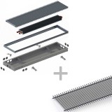 Конвектор ITT.080.200.4300 с решеткой GRILL.SGA-20-4300 natural — 