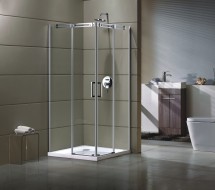 Душевое ограждение GROSSMAN GR-3090 Galaxy 90*90*190 квадрат, двери раздвижные — 