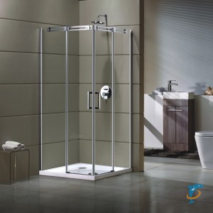 Душевое ограждение GROSSMAN GR-3090 Galaxy 90*90*190 квадрат, двери раздвижные  (GR-3090)