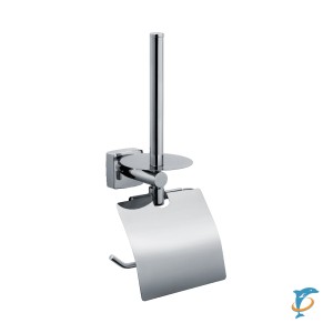 Бумагодержатель+держатель запасного рулона Fixsen Kvadro FX-61310E  (FX-61310E)