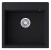 Мойка для кухни Kaiser KMM-5051 BS искусственный мрамор, черный