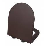 Крышка-сиденье для унитаза ESBANO AZALEA/CLAVEL кофе матовый — 