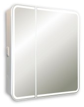 Зеркало-шкаф AZARIO Alliance 805х198х800 LED - подсветка, сенсорный выключатель, белый (LED-00002516) &mdash; 