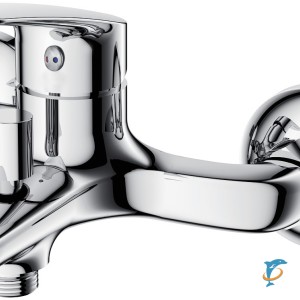 Смеситель для ванны AZARIO EVORA с ручным душем, керамический картридж, хром (AZ-WKE238043C)  (AZ-WKE238043C)